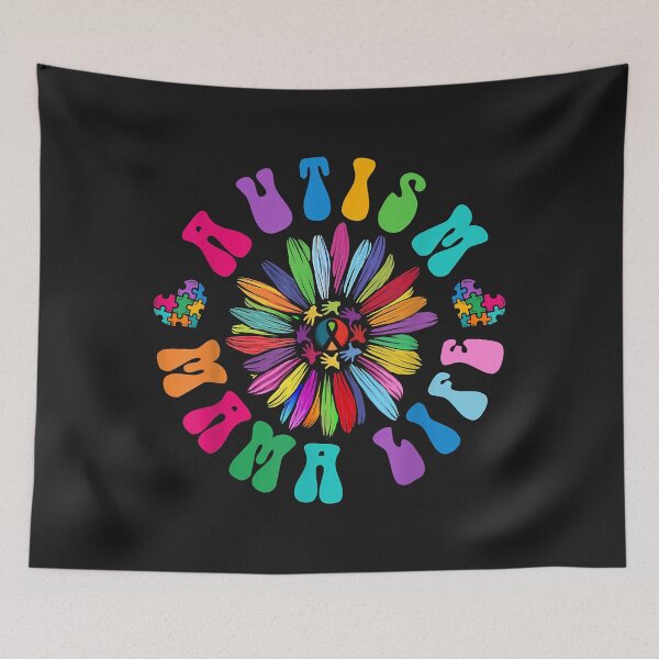Item preview, Autism Mom Proud Mom Awareness Month Mama Autistic Vintage designed and sold by luciaaljudith.
