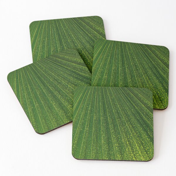 Item preview, Green Fan - Radiating Lines and Scattered Polka-dots  designed and sold by Georgia Mizuleva.