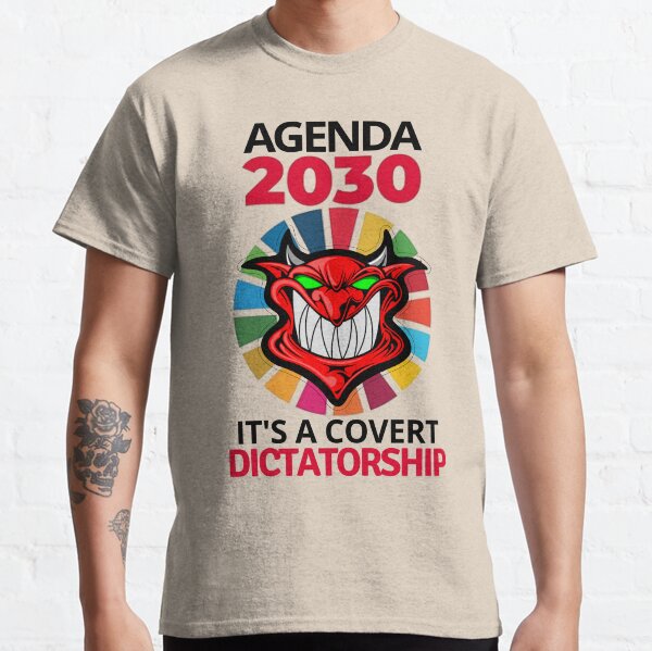 Health Dictatorship Agenda 2030 Klaus Swab Censorship Censored Prohibited Constitution Human Rights Classic T-Shirt