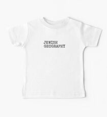 Jewish Geography Baby Tee