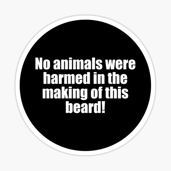 No Animals Harmed Stickers for Sale | Redbubble No Animals Harmed Stickers for Sale | Redbubble