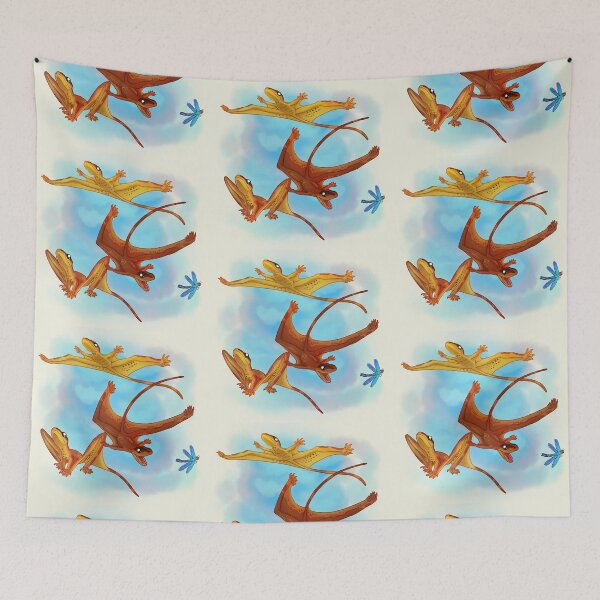 Item preview, Flight of the Sharovipteryx designed and sold by Wagglezags.