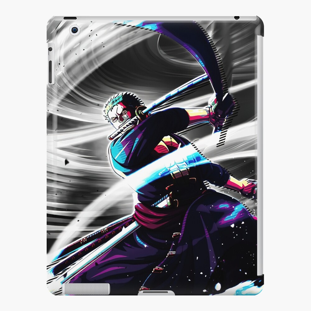 zoro one piece iPad Case & Skin by Marlow31