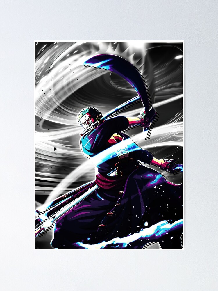 Roronoa Zoro One Piece Poster for Sale by BrandyBare