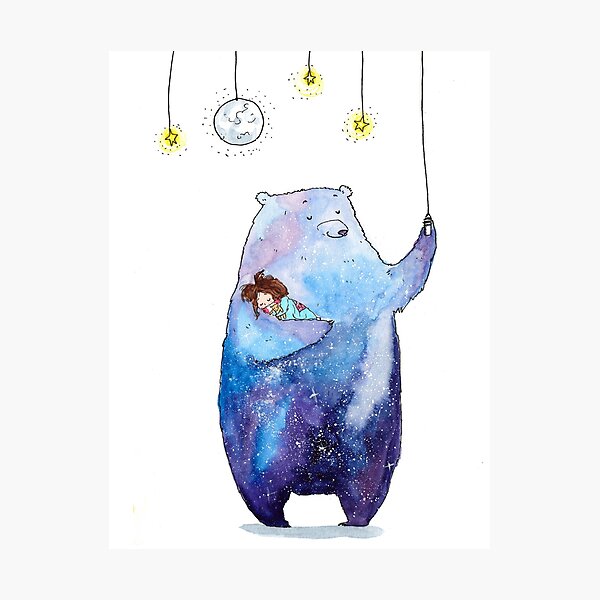 Item preview, Galaxy Bear designed and sold by MankaKasha.