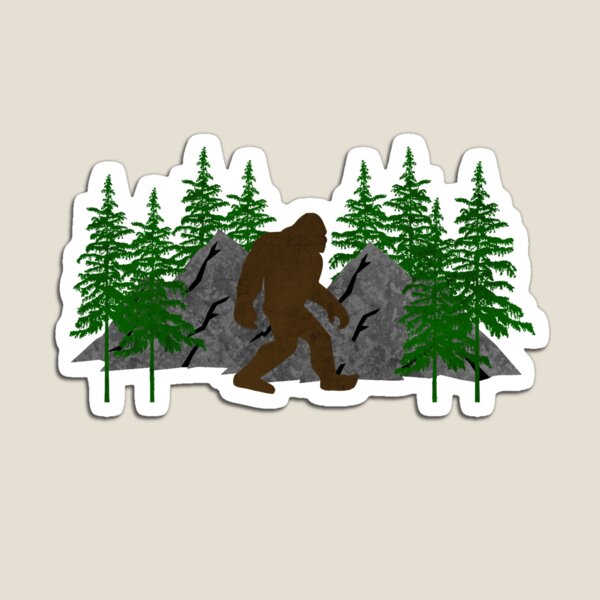 Believe Yeti Fridge Magnet - Cute Winter Sasquatch Magnets 2.25