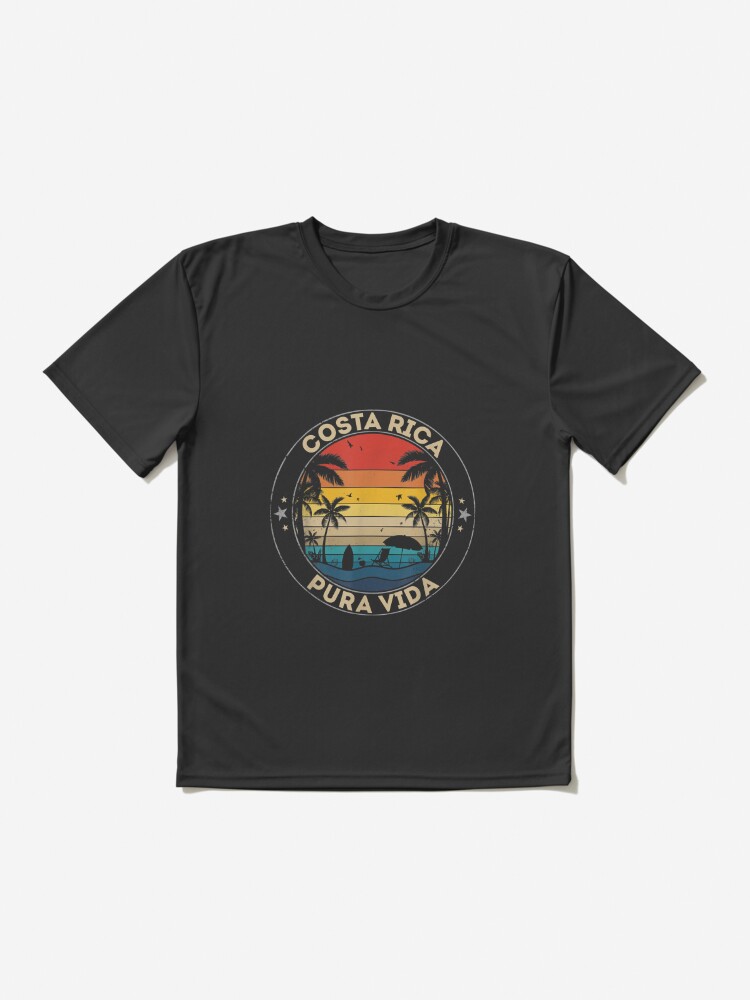 Costa Rica Souvenir - Pura Vida Reminder Active T-Shirt for Sale by  luciaaljudith
