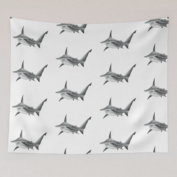Item preview, Scalloped Hammerhead Shark designed and sold by Opalescent Studios.
