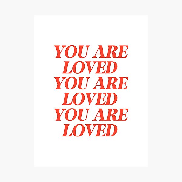 Item preview, You Are Loved designed and sold by little-mars.