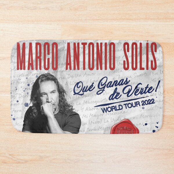 Item preview, don Marco Antoni Solisa Que Ganas de Verte World Tour 2022 designed and sold by hautawlnsas.