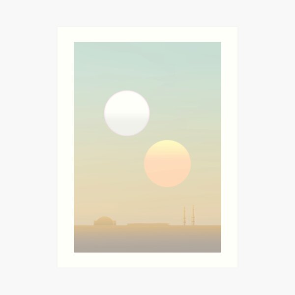 dos soles Lámina artística