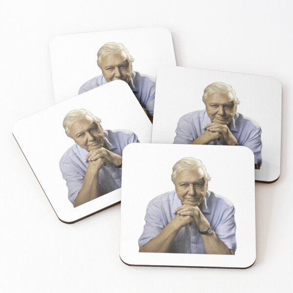 Item preview, David Attenborough -pink designed and sold by MadeUKewl.