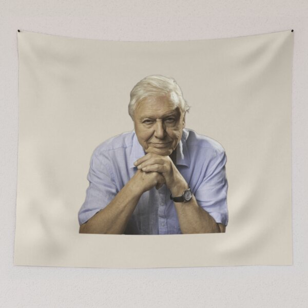 Item preview, David Attenborough -pink designed and sold by MadeUKewl.