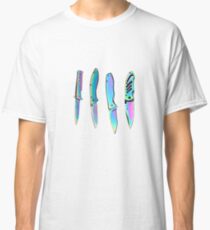 Holographic Rainbow Knives Aesthetic Classic T-Shirt