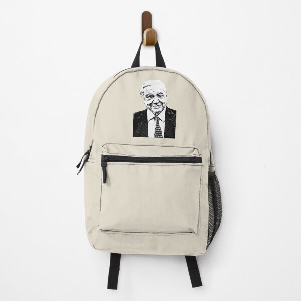 Item preview, David Attenborough-black designed and sold by MadeUKewl.