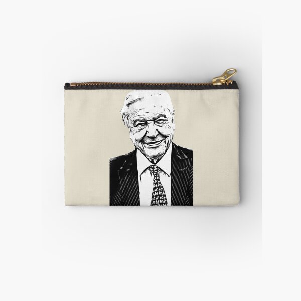 Item preview, David Attenborough-black designed and sold by MadeUKewl.