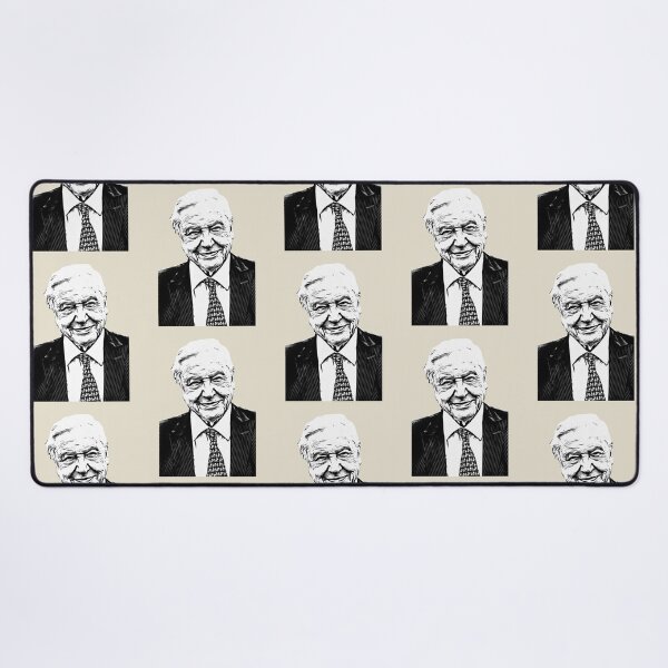 Item preview, David Attenborough-black designed and sold by MadeUKewl.