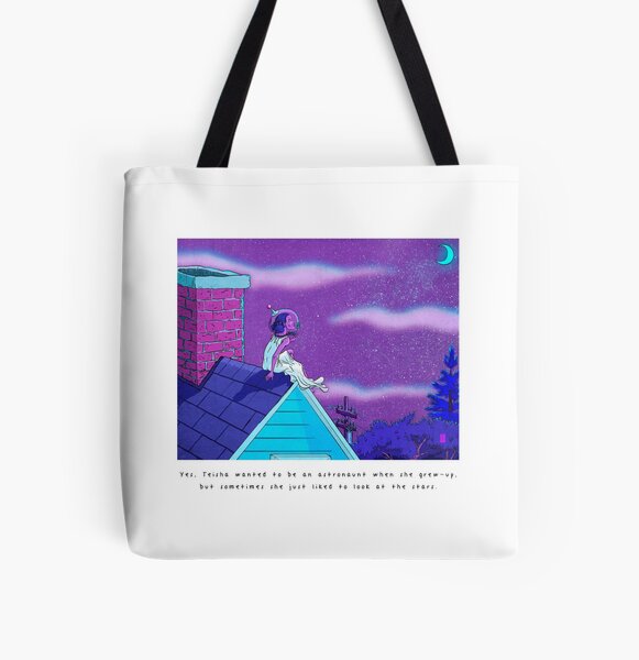 Teisha All Over Print Tote Bag