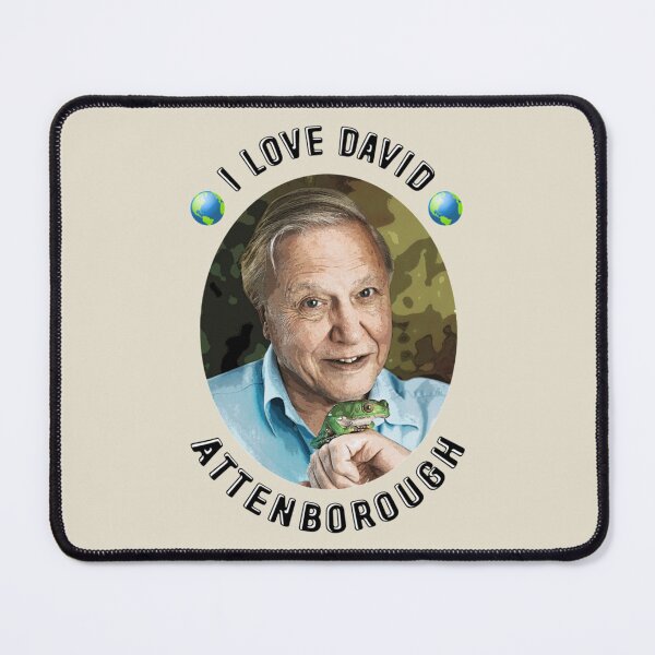 Item preview, I Love David Attenborough designed and sold by MadeUKewl.