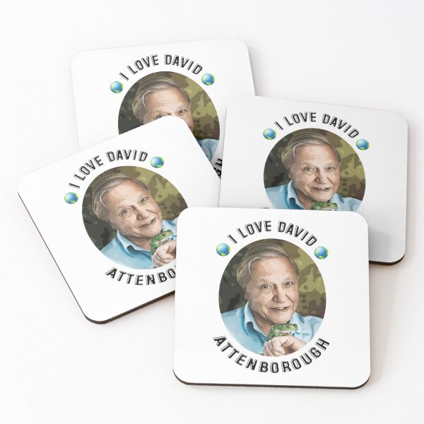 Item preview, I Love David Attenborough designed and sold by MadeUKewl.