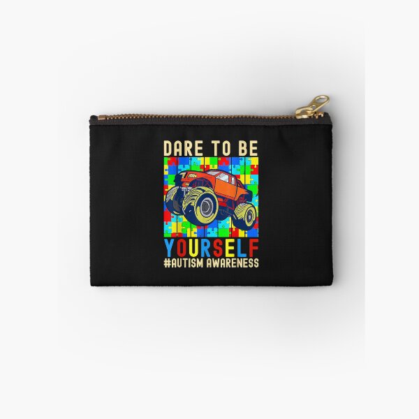 Item preview, Dare To Be Yourself Autism Awareness Monster Truck Boys Kids designed and sold by luciaaljudith.