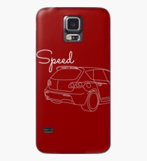 MazdaSpeed 3 Outline - Speed Artwork Case/Skin for Samsung Galaxy