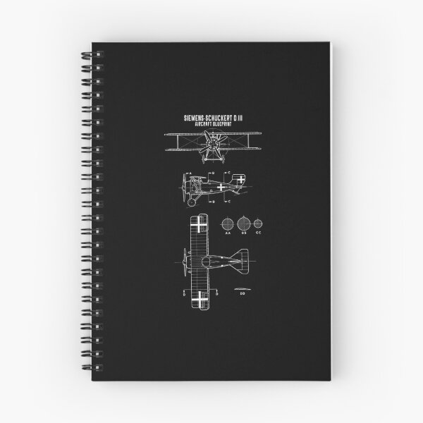 Item preview, Siemens-Schuckert D.III Aircraft Blueprint designed and sold by PodiShawna.