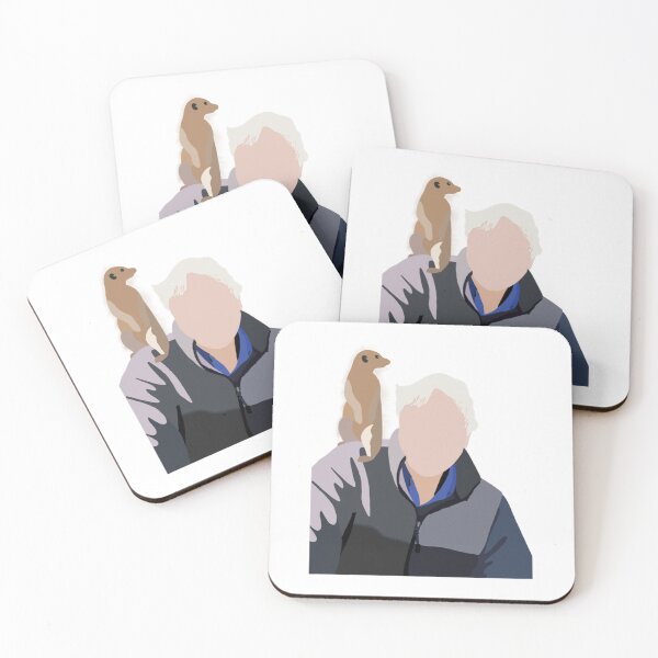 Item preview, Sir David Attenborough -cute designed and sold by MadeUKewl.
