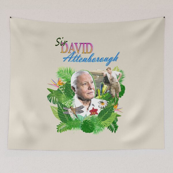 Item preview, Sir David Attenborough -flower designed and sold by MadeUKewl.