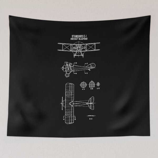 Item preview, Standard E-1 Aircraft Blueprint designed and sold by PodiShawna.