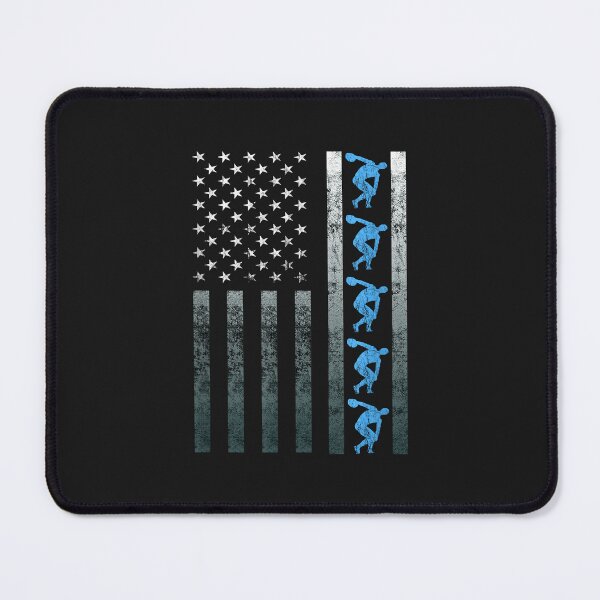 Item preview, Discus Thrower Vintage Flag America USA Throwing Discus designed and sold by luciaaljudith.