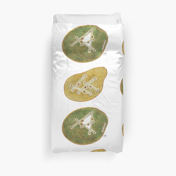 Jazz Drawings, Are You Real -Take02 Duvet Cover