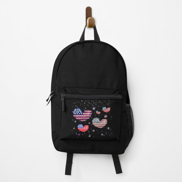 Item preview, USA Flag Stars and Hearths Design, Patriot Design. 4th Of July, Independence Day designed and sold by GEM STYLE.