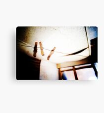 Hanging Around Canvas Print