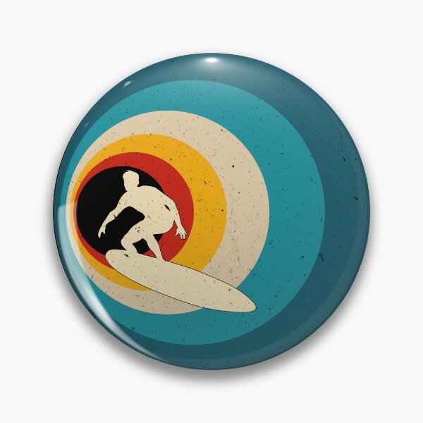 Item preview, Surfer Gift Vintage Wave Retro Surfing Surf Beach designed and sold by Mercheesy.