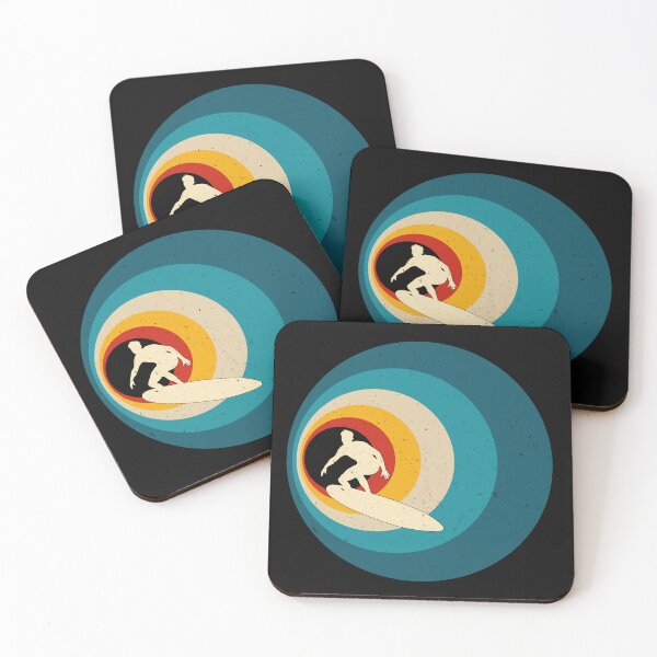 Item preview, Surfer Gift Vintage Wave Retro Surfing Surf Beach designed and sold by Mercheesy.