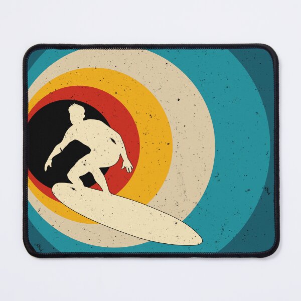 Item preview, Surfer Gift Vintage Wave Retro Surfing Surf Beach designed and sold by Mercheesy.