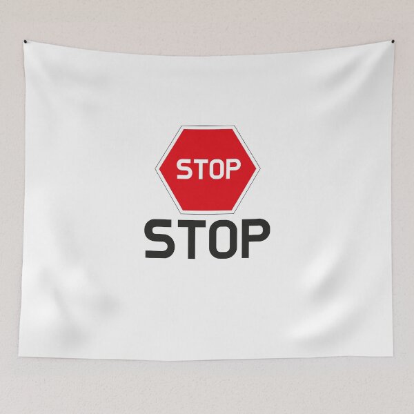 Item preview, stop illust designed and sold by crazyhome.