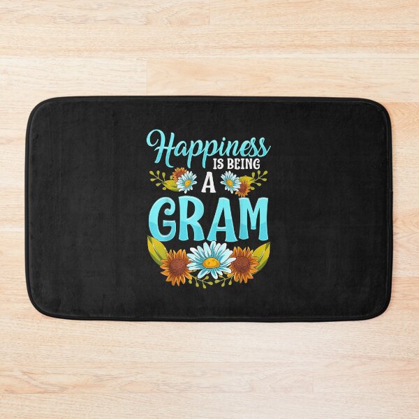 Item preview, Happiness Is Being A Gram Cute Floral Mothers Day Gifts designed and sold by luciaaljudith.