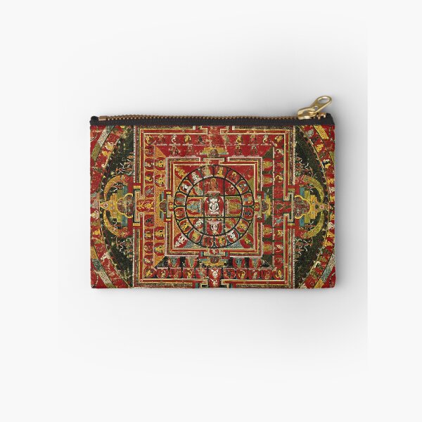 Item preview, Mandala 106 Vairochana Buddha Gold Crimson designed and sold by GuyBlank.