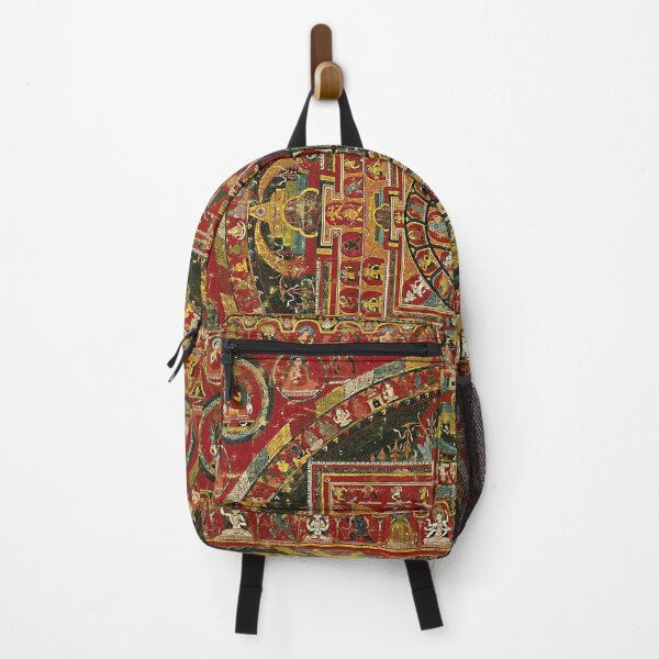 Item preview, Mandala 106 Vairochana Buddha Gold Crimson designed and sold by GuyBlank.
