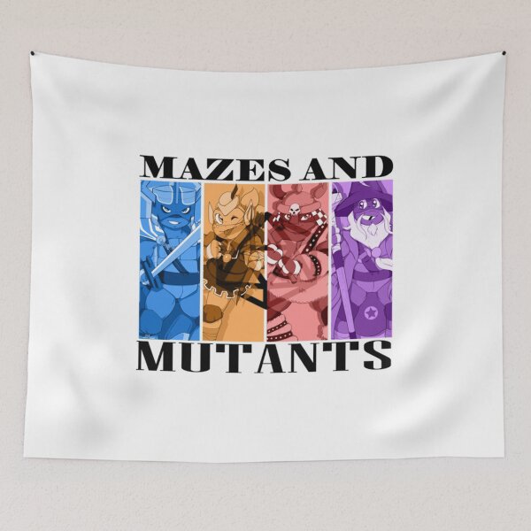 Item preview, Mazes amp Mutants designed and sold by FaisalHamidi.
