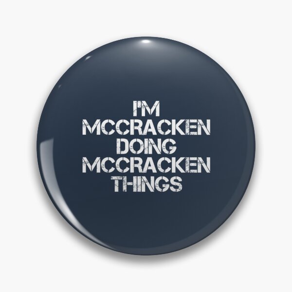 Item preview, Mccracken Name T Shirt  Doing Mccracken Things Name Gift Item Tee designed and sold by FaisalHamidi.