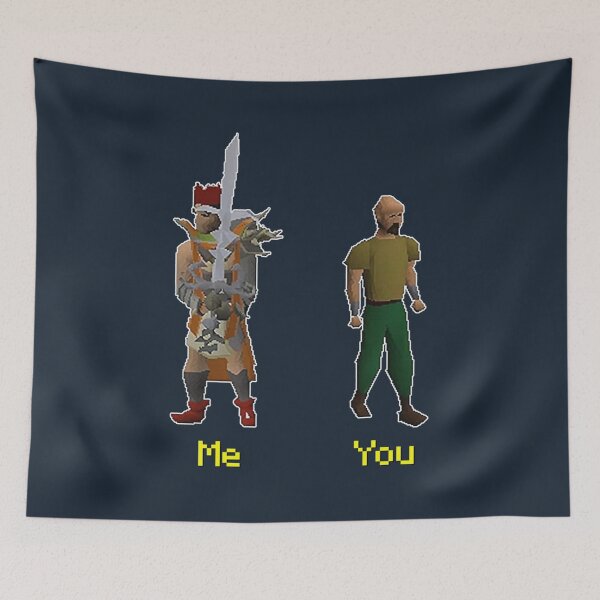 Item preview, Me Vs You Rnescape designed and sold by FaisalHamidi.