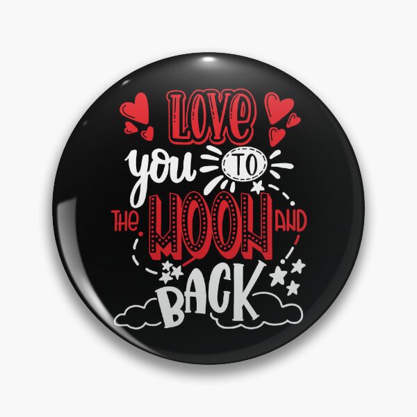 Aperçu de l'œuvre Love you to the moon and Back , saint-valentin créée et vendue par lapolonaise.