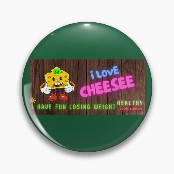 Item preview, I love cheese, Losing weight healthy designed and sold by Narcisa22.