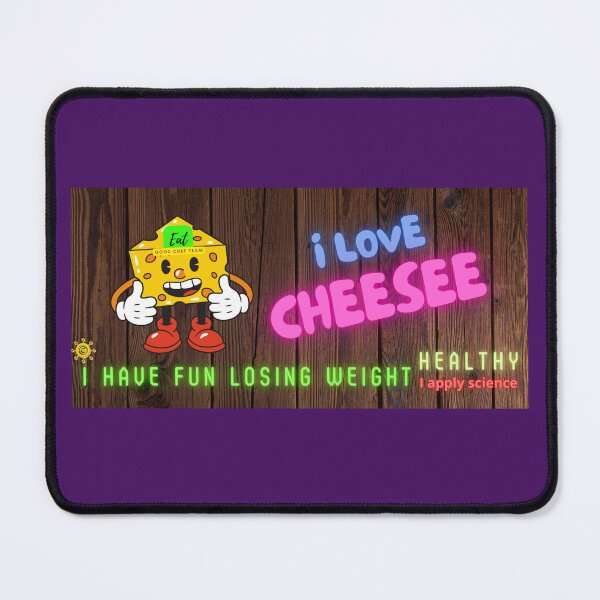 Item preview, I love cheese, Losing weight healthy designed and sold by Narcisa22.