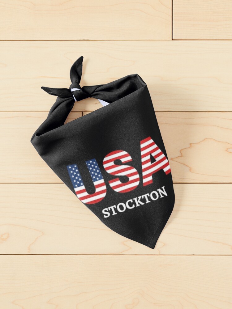 Stockton - USA Flag Pet Bandana for Sale by JienChan26