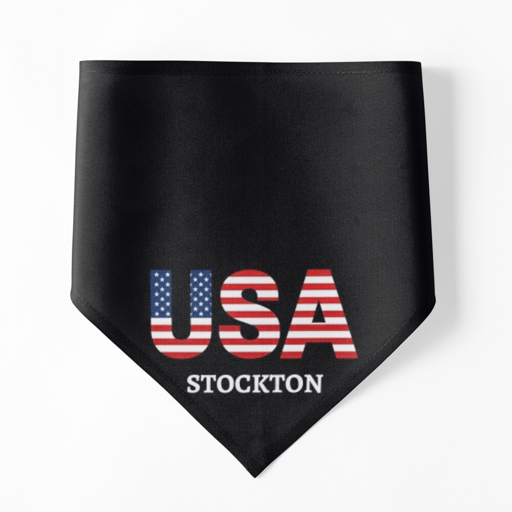 Stockton - USA Flag Pet Bandana for Sale by JienChan26