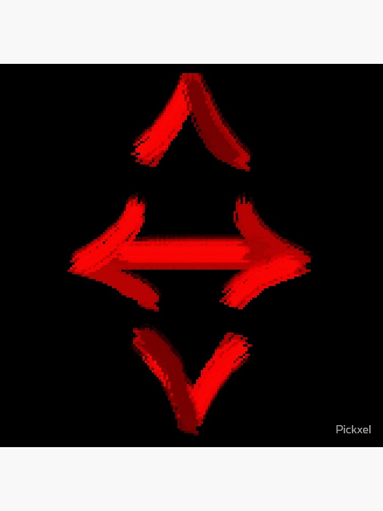 "Upsidedown symbol" Poster for Sale by Pickxel Redbubble